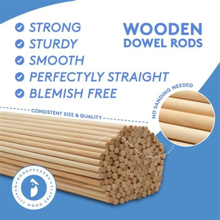 Are dowel rods treated?