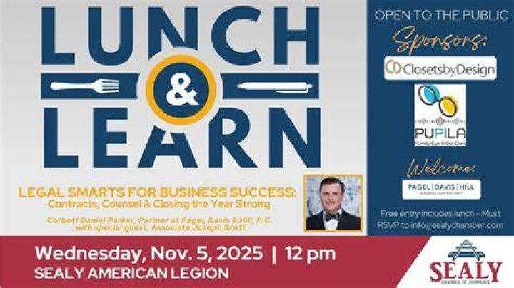 Are lunch and learns legal?
