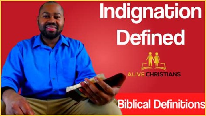 At does indignation mean?