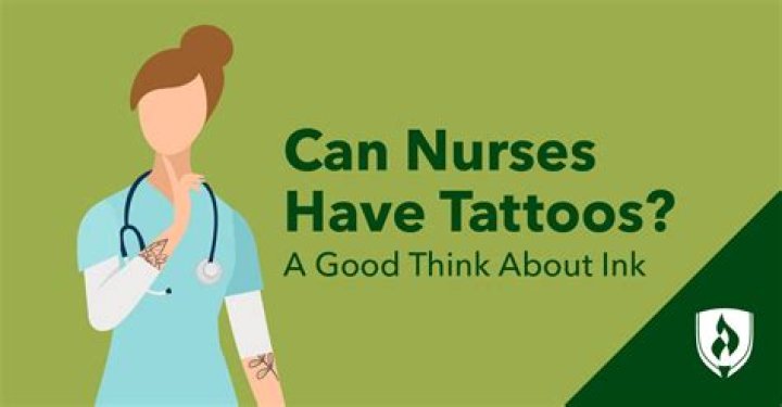 Can nurses have tattoos?