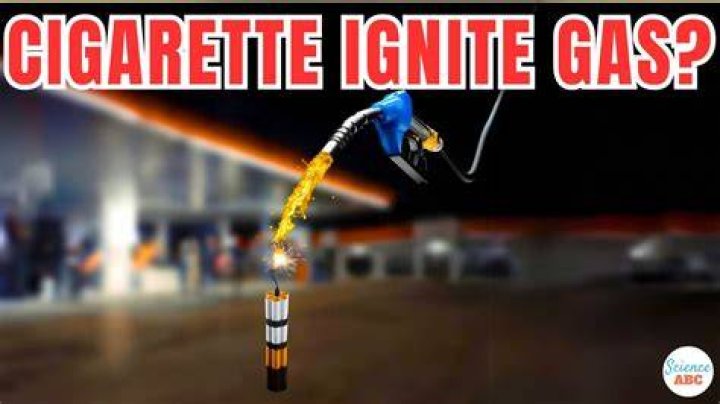 Can petrol be ignited by a cigarette?