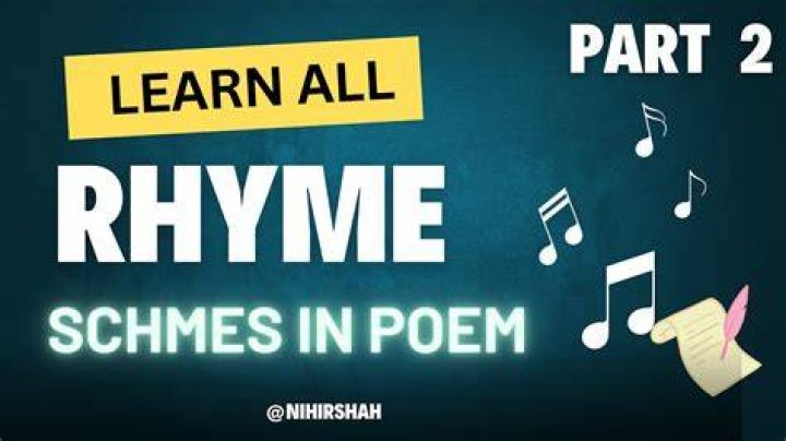Do all poems rhyme?