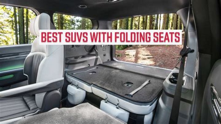 Do minivan seats fold down?