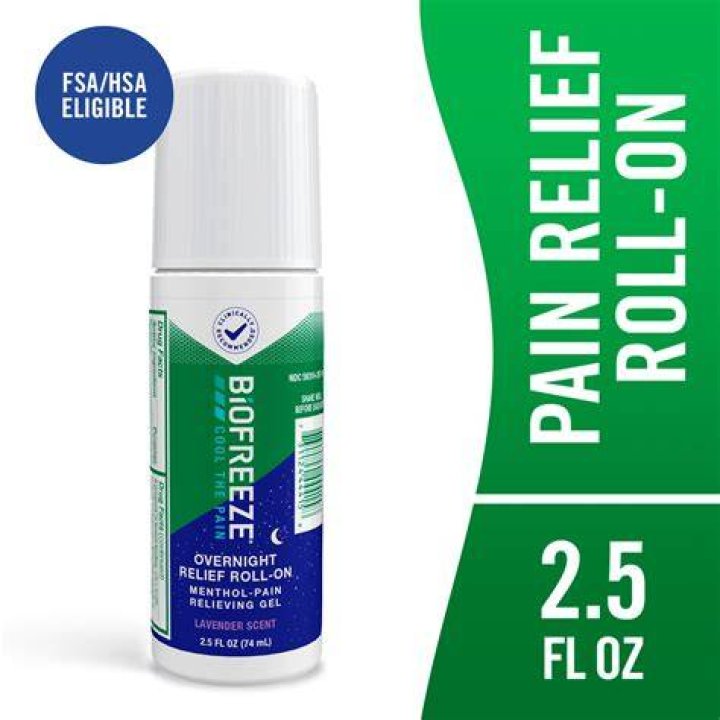 Does biofreeze have lidocaine?