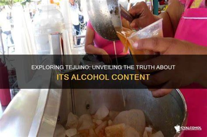 Does tejuino have alcohol?