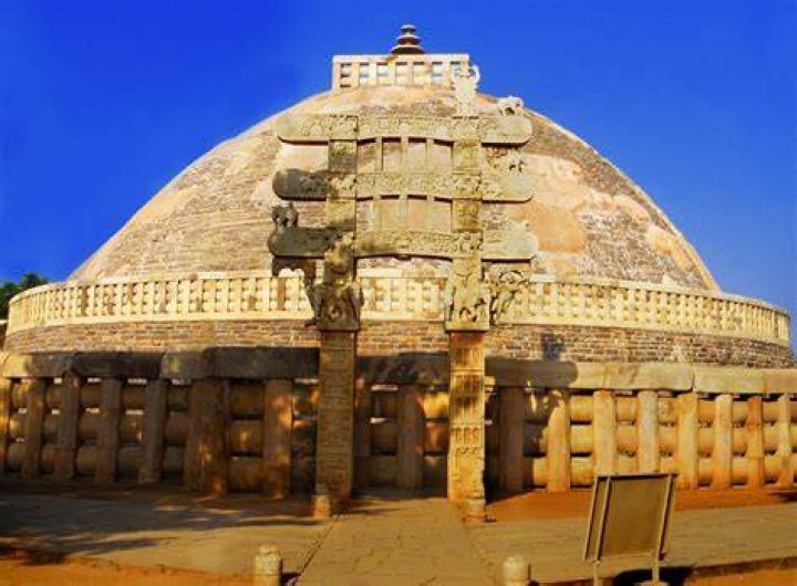 Does the word stupa mean?