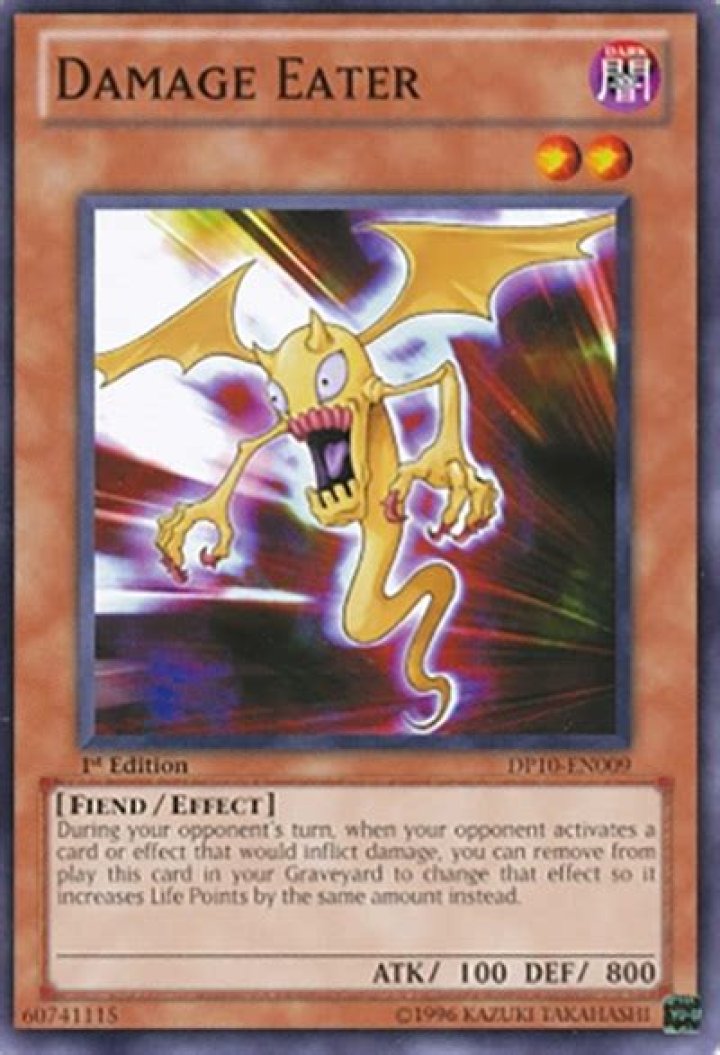 During damage calculation yugioh?