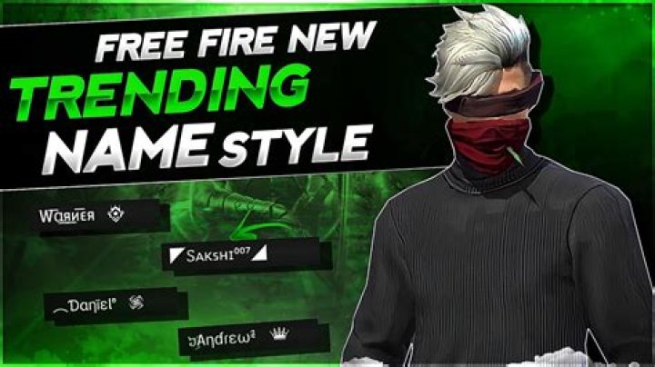 For free fire names?