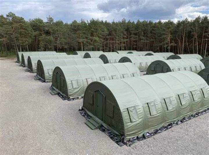How big is camp leatherneck?