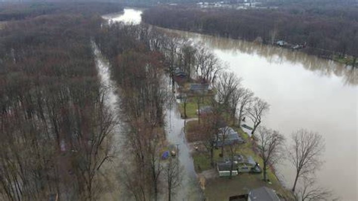 How big is cedar lake greenbush mi?