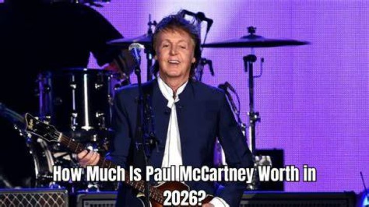 How much is paul mccartney worth?