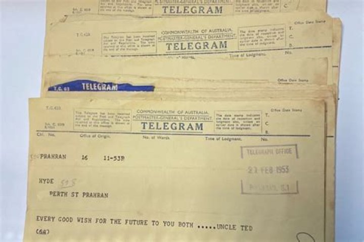 How telegrams were written?