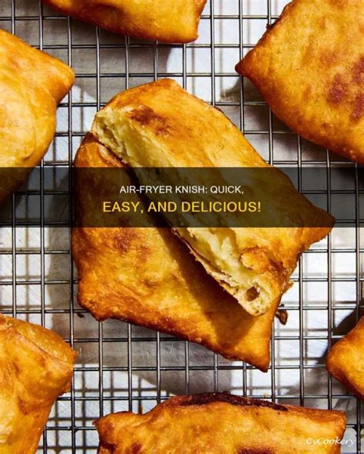How to cook a knish in an air fryer?
