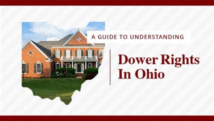 How to release dower rights in ohio?