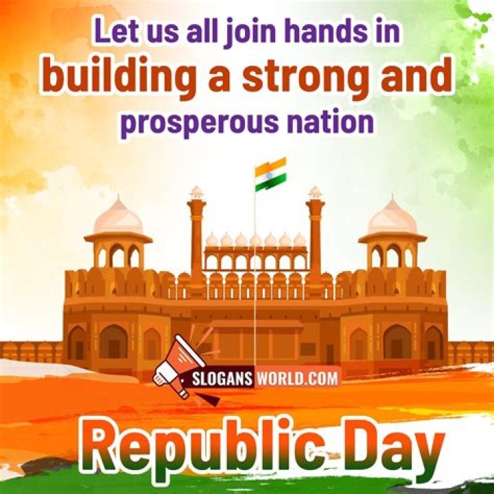 In republic day slogan?
