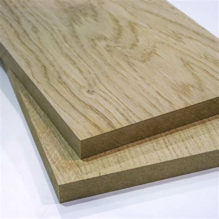 Is oak veneer mdf?
