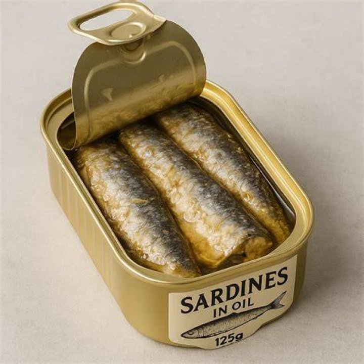 On the sardine meaning?
