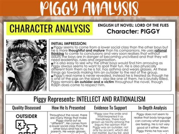 On what page does piggy die?