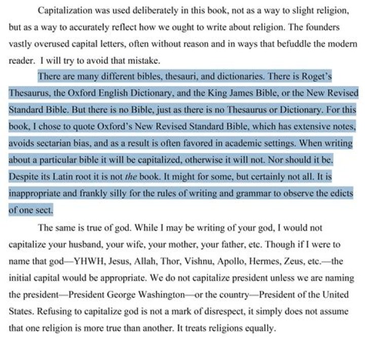 Should christianity be capitalized?