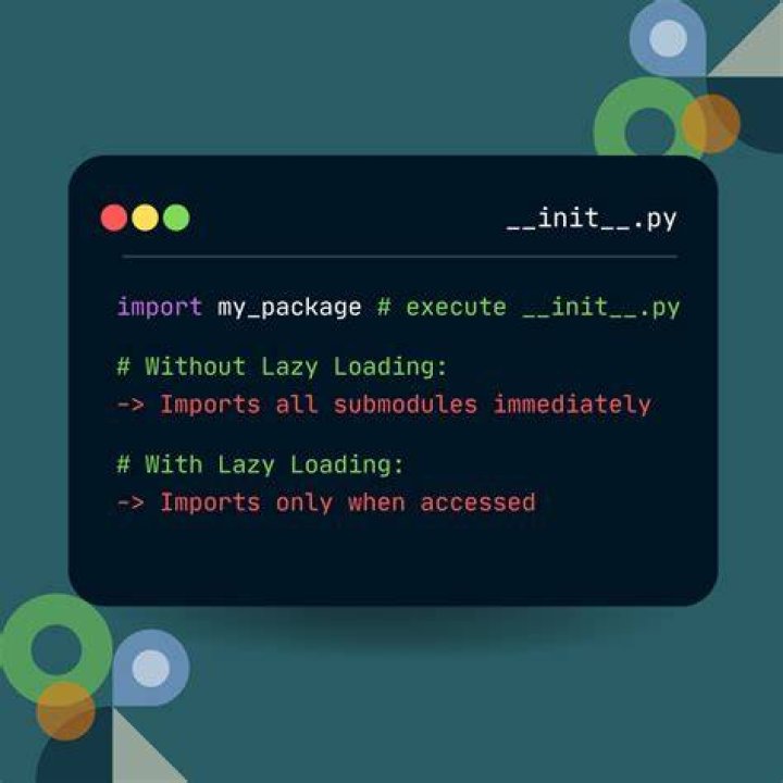 Should i write code in __init__.py?