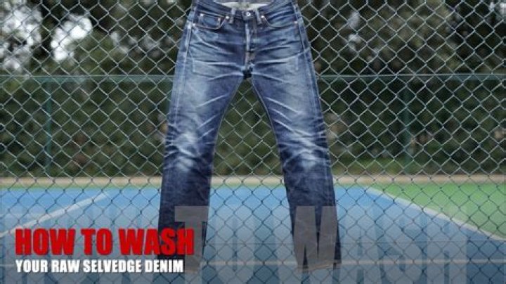 Should you soak sanforized denim?