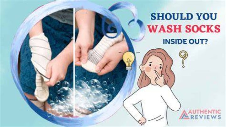 Should you wash socks inside out?