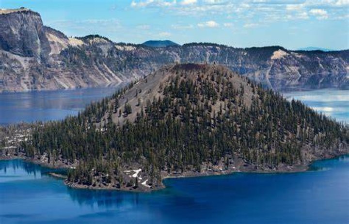 Was crater lake man-made?