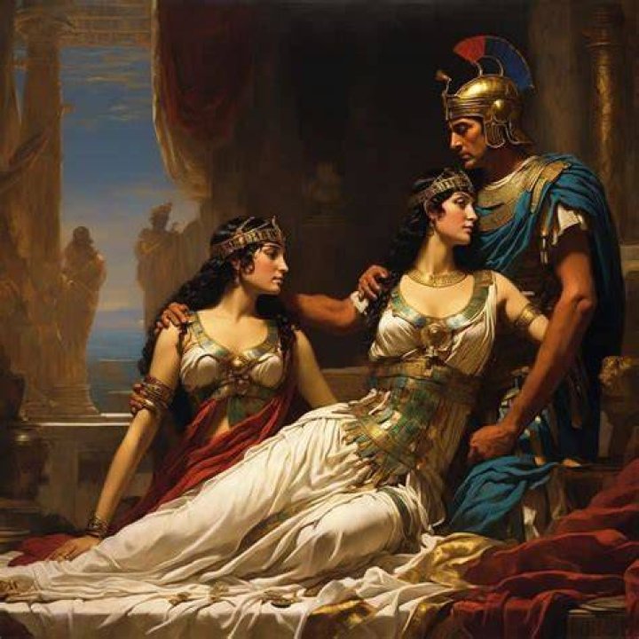 Were mark antony and atia lovers?