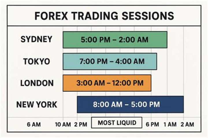 What are the forex trading sessions?