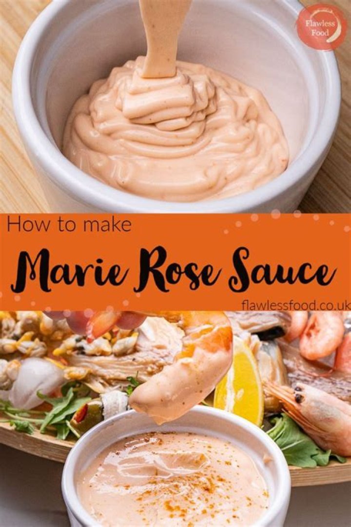 What is marie rose sauce?