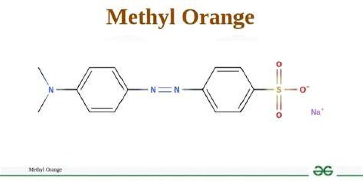 What is methyl orange?