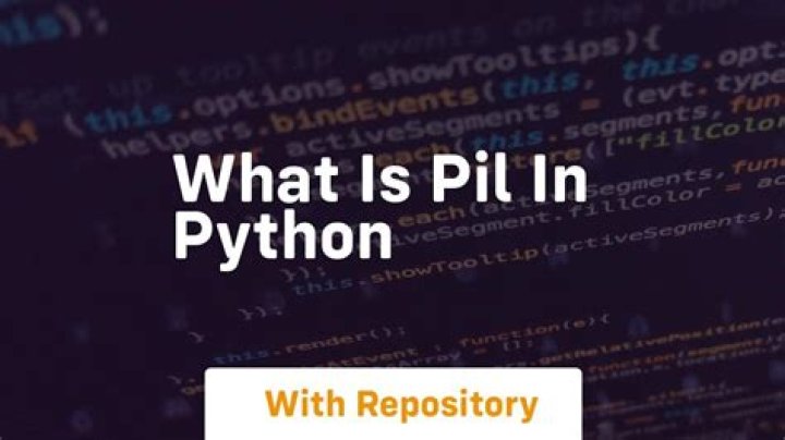 What is pil in python?