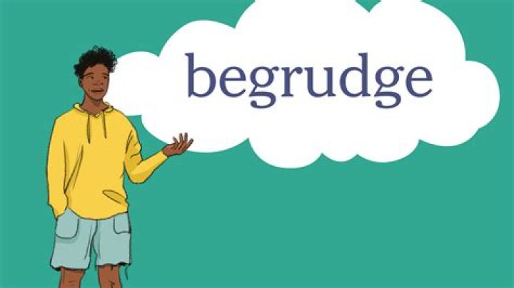 Whats a sentence for begrudge?