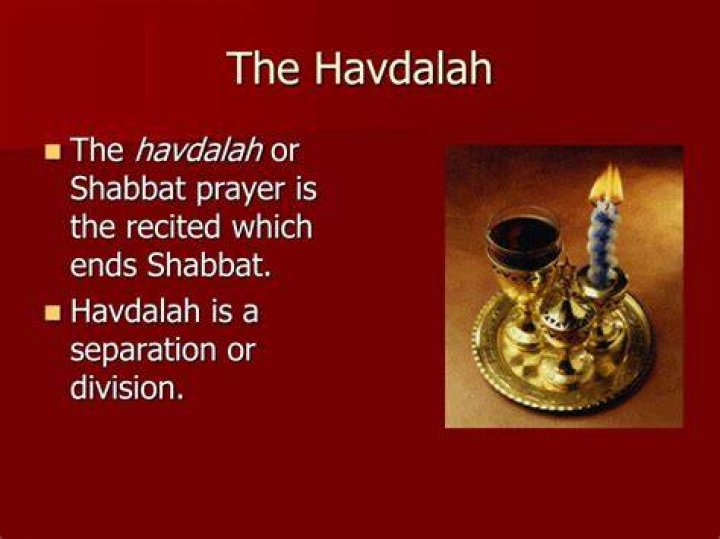 When is havdalah said?