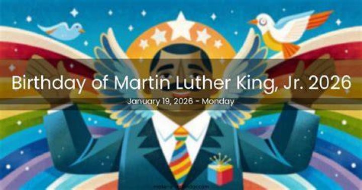 When is martin luther king's birthday?