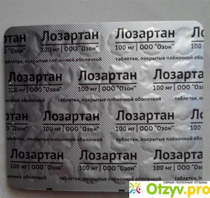 When should losartan be taken?