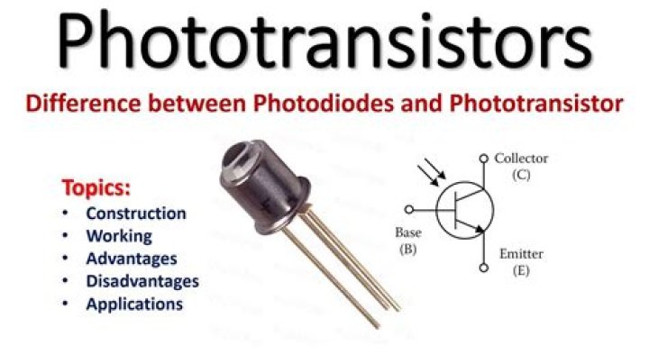 When to use phototransistor?