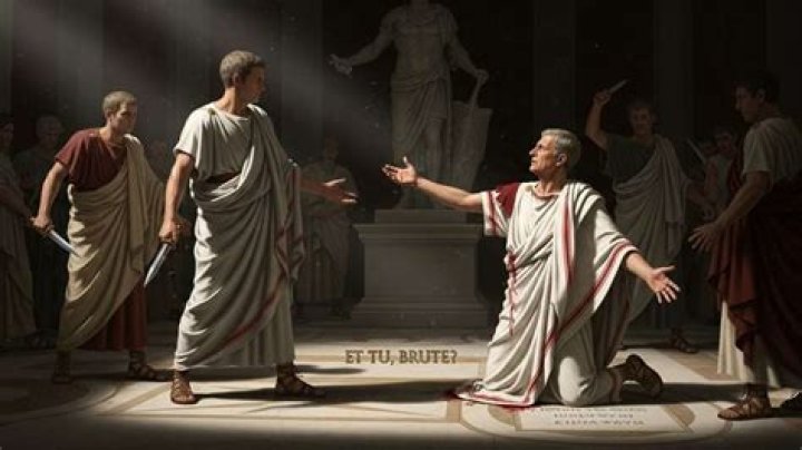 When was et tu brute said?