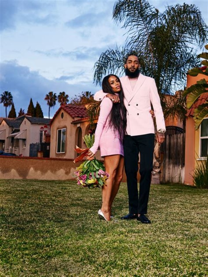 Where nipsey and lauren married?