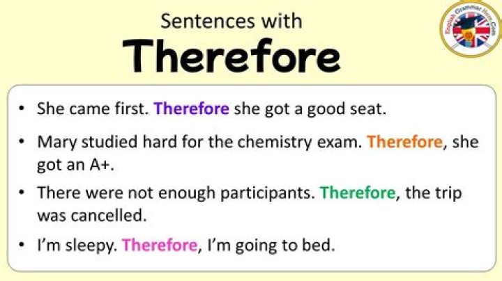 Where therefore is used?