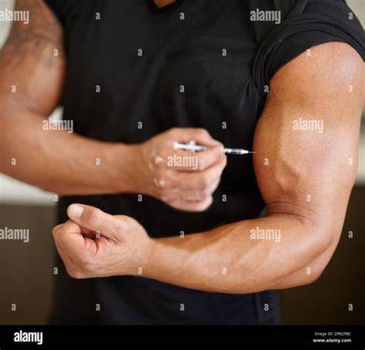Where to inject synthol in biceps?