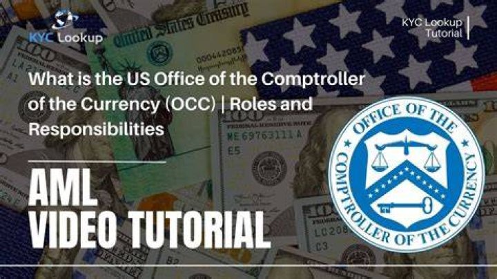 Who is comptroller of the currency?