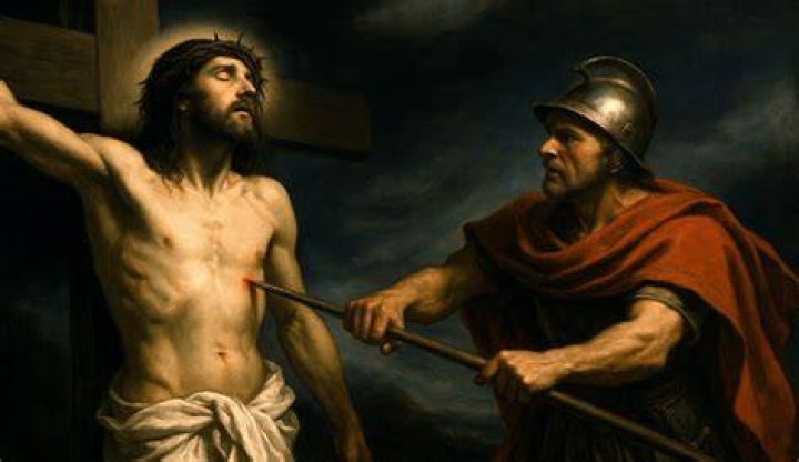 Who pierced jesus side with a spear?