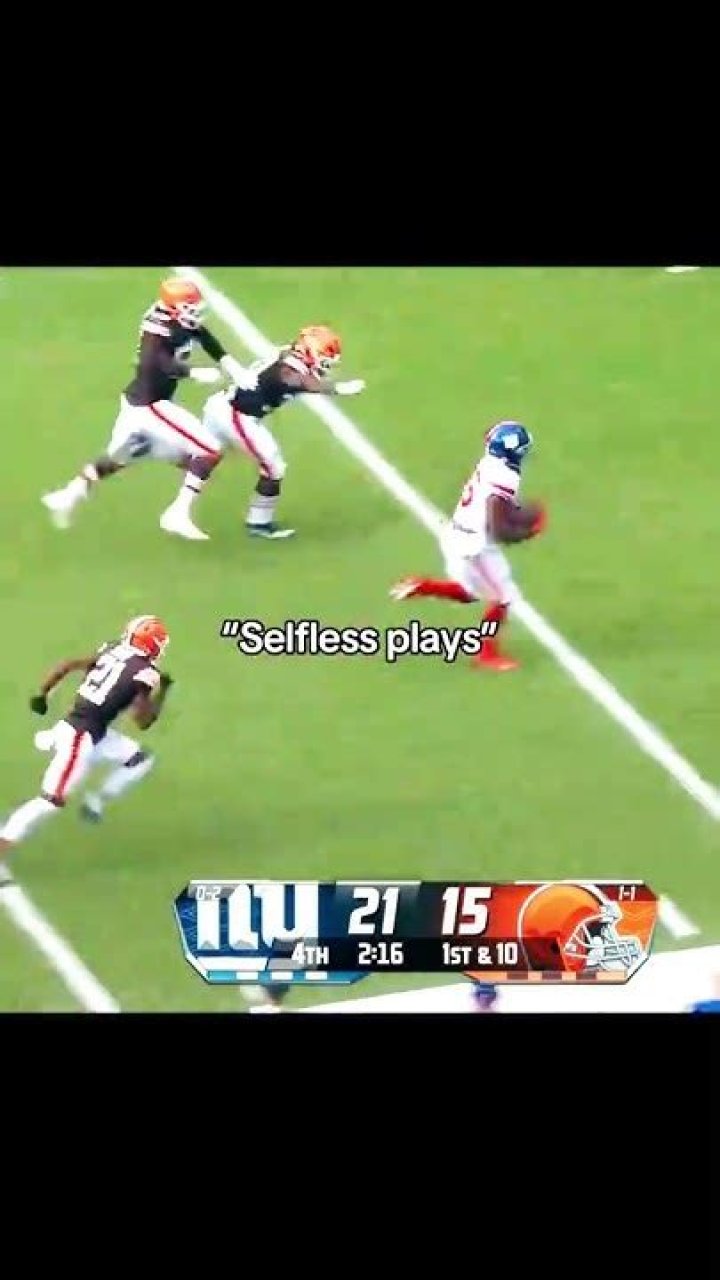 Why did chubb run out of bounds?