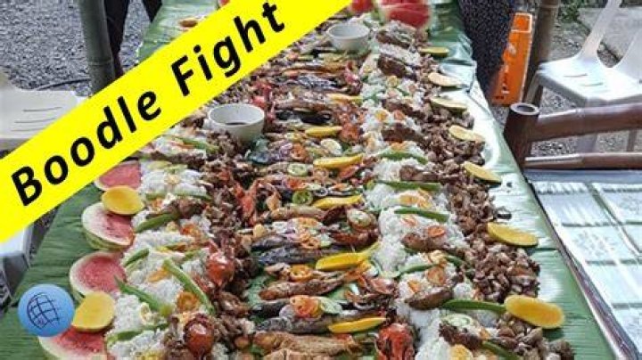 Why is it called boodle fight?