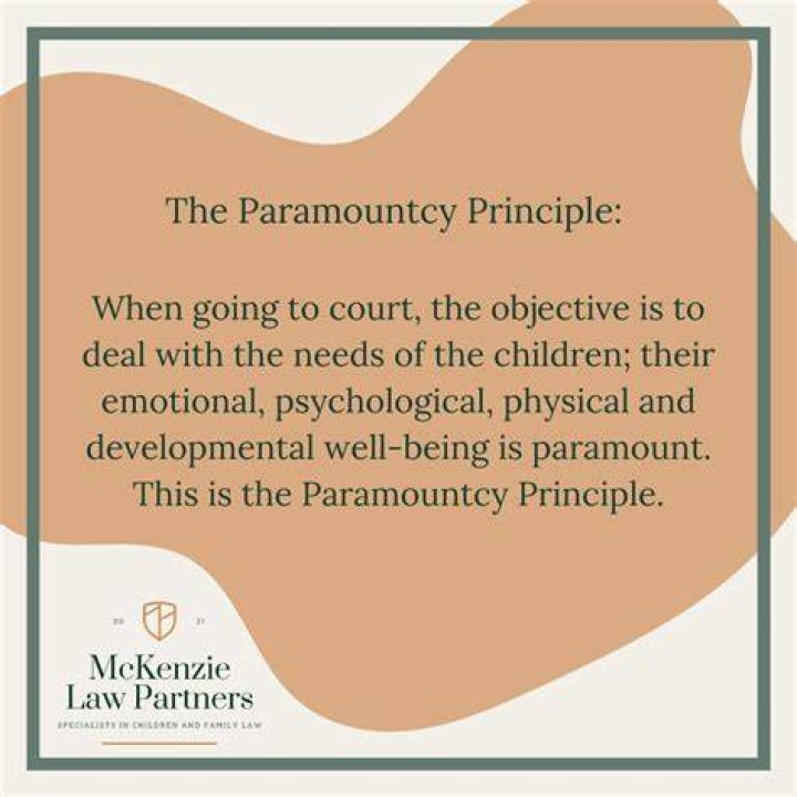 Why is the paramountcy principle important?