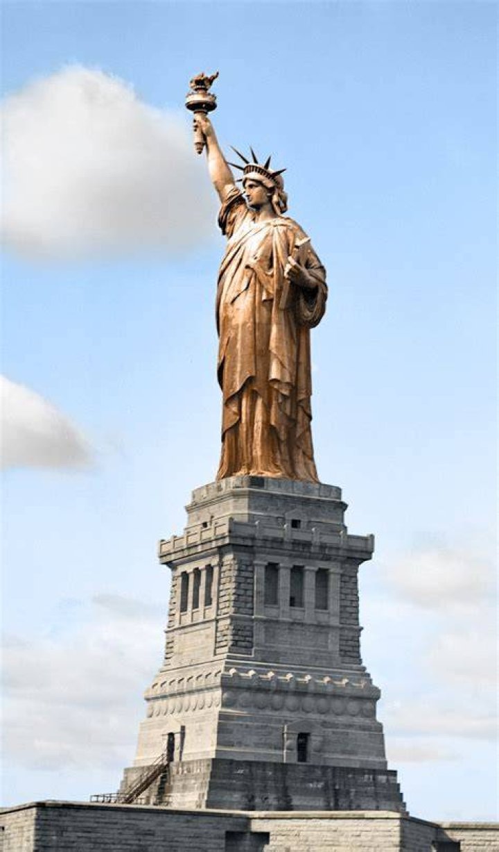 Why statue liberty copper?