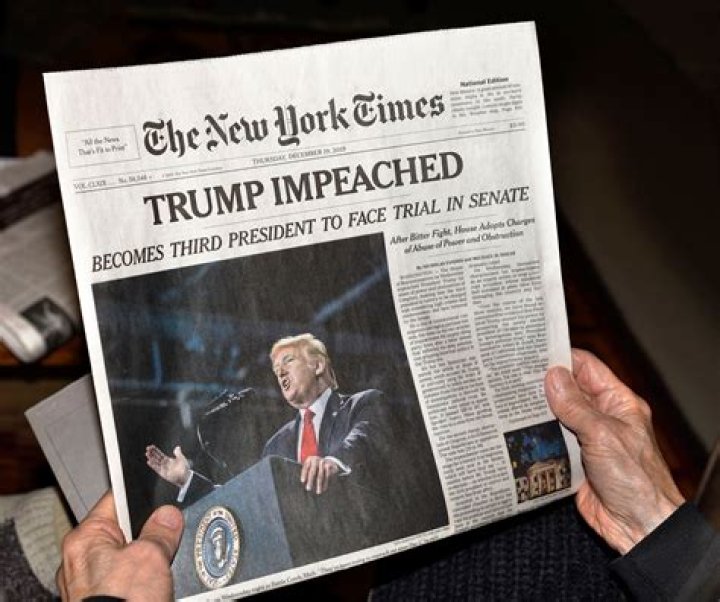 Why was trump impeached the first time?