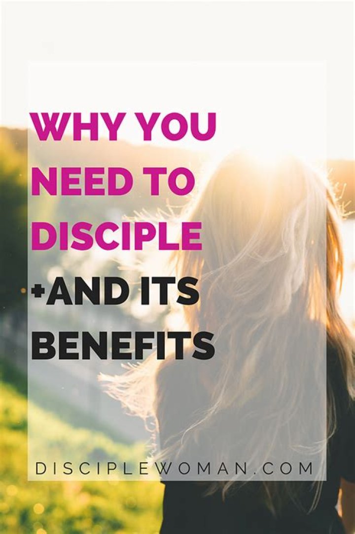 Why we need to disciple?